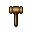 wooden hammer