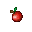 red apple