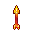 flaming arrow